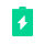 Green battery icon featuring a white lightning bolt symbol, representing local power boosting and rapid energy discharge.