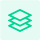 Green minimalist icon of stacked layers representing factory pre-assembly and system integration.