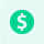 Green circular coin icon with a dollar sign, representing costly utility peak demand charges and financial penalty risks.