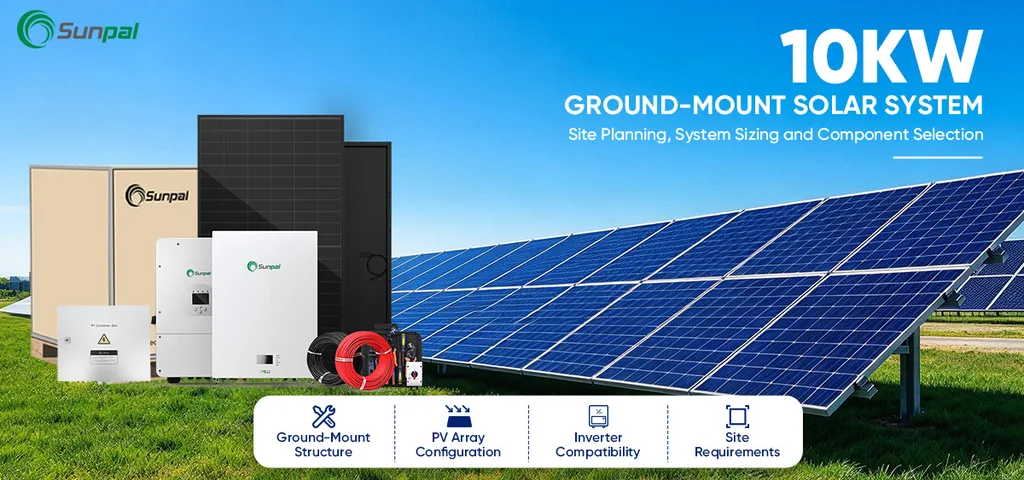 Sunpal wholesale solar system kits banner for distributors, PV modules, inverters, batteries, and rooftop solar installation.
